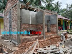 Diduga Abaikan Aturan, Proyek Siluman SMPN 1 Sei Dadap Tanpa Plang Nama Langgar Perpres