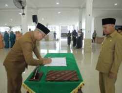 Bupati Asahan Lantik 68 Pejabat di Lingkungan Pemkab Asahan