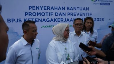 Tekan Angka Kecelakaan Kerja, BPJS Ketenagakerjaan Gelar Promotif Preventif Serentak di Seluruh Indonesia