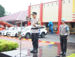 Polres Asahan Gelar Apel Operasi Mantap Brata