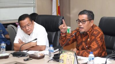 Rapat Pansus DPRD Batam Terkait Ranperda Penyelenggaran Penempatan Ketenaga Kerjaan