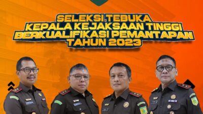 Masuk Nominasi, Dr Rudi Margono Berpeluang Jadi Kajati Berkualifikasi Pemantapan