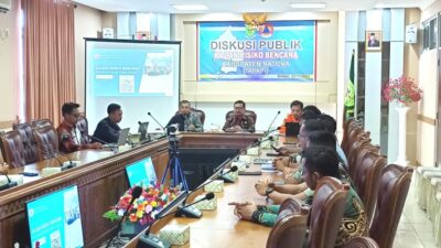 Sekda Natuna, Pimpin Kajian Publik Resiko Bencana