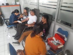 Menyambut HUT BRI Ke-128, BRI KC Kupang Mengadakan Kegiatan Donor Darah