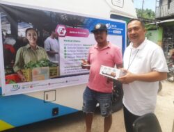 BPJS Ketenagakerjaan NTT Sosialisasikan Program Kerja Keras Bebas Cemas Di Pasar Inpres Naikoten