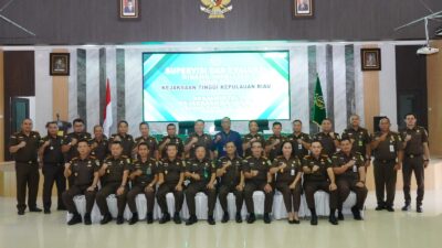 Sejamintel Kejagung RI Supervisi dan Evaluasi Bidang Intelejen Kejaksaan Sewilayah Kepri