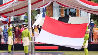 Upacara Hari Jadi ke-240 Tanjungpinang, Walikota Ajak Perkuat Tekad Membangun dan Memajukan Daerah