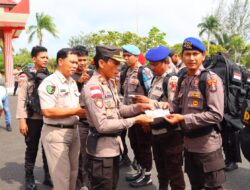 Amankan Proses Pemilu, Polres Natuna Kawal Logistik Ke Berbagai Daerah