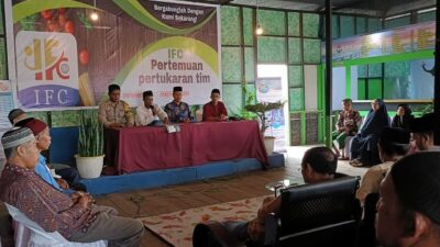 Kantor IFC Desa Sungai Tohor kecamatan Tebingtinggi Timur di resmikan