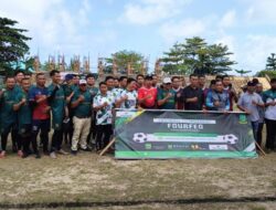 Tournament Fotbaal Fourfeou Bank Riau Kepri Syariah, Resmi di Buka Oleh Bupati Natuna
