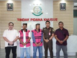 Tim Penyidik Pidsus Kejati Kepri, Berhasil Ungkap Tersangka  Kasus Pembangunan Folder Pengendalian Banjir