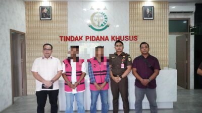 Tim Penyidik Pidsus Kejati Kepri, Berhasil Ungkap Tersangka  Kasus Pembangunan Folder Pengendalian Banjir