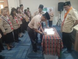 Pelantikan Pengurus Saka POM Kwartir Cabang Gerakan Pramuka Kota Kupang
