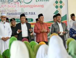 Halalbihalal Bersama NU dan LAM Tanjungpinang, Gubernur Ansar Sampaikan Refleksi Pasca Ramadan