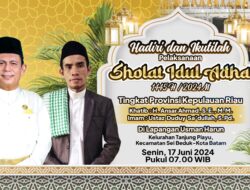Gubernur Ansar Ahmad Akan Menjadi Khatib Sholat Idul Adha di Batam