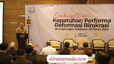 Wakil Jaksa Agung, Resmi Membuka Kegiatan Coaching Clinic