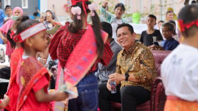 Gubernur Kepri Disambut Hangat Masyarakat Kavling Seroja Sagulung Batam