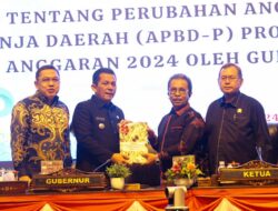 Gubernur Ansar Sampaikan Nota Keuangan dan Ranperda APBD-P 2024