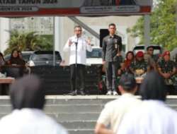 40 Orang Peserta Dalam Pelatihan Paskibraka, Resmi di Buka Sekda Kota Batam.
