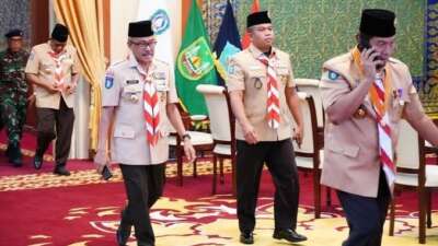 Ketua Kwarcab Gerakan Pramuka Kota Batam Jefridin Hadiri Hari Pramuka ke 63 tahun 2024 tingkat Provinsi Kepri