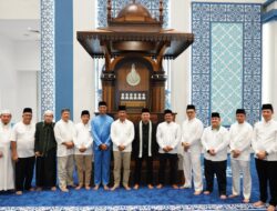 Resmi Dibuka Kembali, Perayaan Maulid Nabi Digelar di Masjid Agung Raja Hamidah Kota Batam