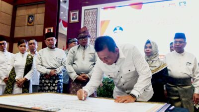 Gubernur Ansar Hadiri Doa Bersama Wujudkan Pilkada Damai dan Peringati Hari Jadi Ke-22 Kepri Bersama Seluruh Unsur Pemerintah dan Masyarakat