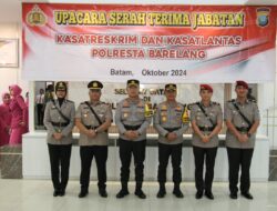 Kasat Reskrim dan Kasat Lantas Polresta Barelang berganti, ini kata Kapolresta Barelang