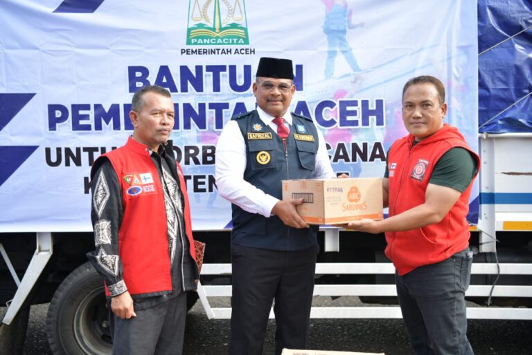 Pemerintah Aceh Kirim Bantuan untuk Korban Kebakaran Simeulue