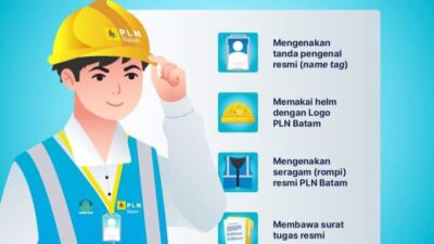 Waspada Penipuan, Kenali Ciri Petugas Resmi PLN Batam –