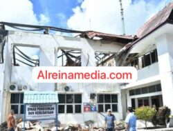 Pasca Kebakaran, Komisi 1 DPRD Natuna sidak kantor Disdik