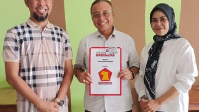 Huzaifa Dadang AG, Tokoh Birokrat Senior, Resmi Bergabung dengan Partai Gerindra