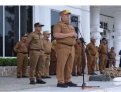 Sekda Asahan Pimpin Apel Gabungan, Dorong ASN Tingkatkan Inovasi dan Pelayanan Publik