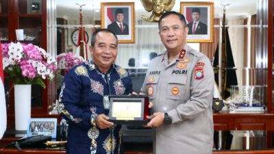 Kunjungan Dirut PLN Batam Disambut Kapolda Kepri , Bahas Keamanan Aset