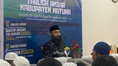 Lautan Jemaah Padati Mesjid Nurul Falah, Kajian Ust Dr. Syafiq Riza Basalamah Berjalan Lancar