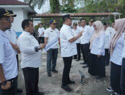 Sinergi dan Disiplin Jadi Sorotan Wakil Bupati Saat Apel di Kisaran Barat
