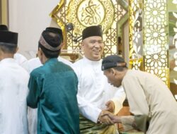 Wakil Gubernur Kepri Nyanyang Haris Pratamura Laksanakan Sholat Idul Fitri dan Gelar Open House di Kediamannya Tiban Batam