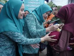 Launching Pekan Imunisasi Dunia 2025 Asahan Dihadiri Ketua Tim Pembina Posyandu