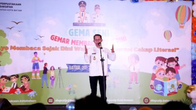 Wali Kota Batam Resmi Buka GEMA SENI 2025 untuk Tingkatkan Minat Baca Anak Sejak Dini