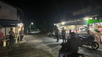 Polsek Serasan Hadir di Tengah Warga, Ciptakan Rasa Aman Lewat Patroli Humanis