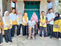 Aksi Roadshow, Warga Sei Enam Terima Unit Kursi Roda