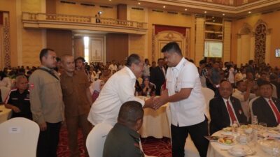 Bupati Asahan Hadiri Pelantikan Pengurus KONI Sumut Periode 2025-2029