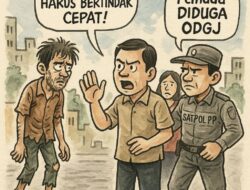 Warga Resah, Seorang Pemuda Misterius di Amankan Satpol PP