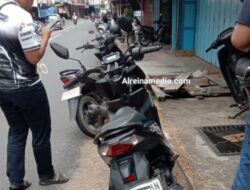 Takut Dilacak, Pelaku Penikam Wanita Tinggalkan Motor di Pasar Berdikari