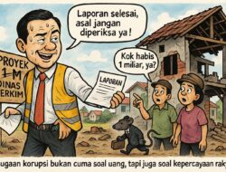 Proyek 1 M Dinas Perkim, Diduga Menyimpang