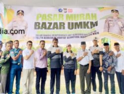 Sambut HUT RI ke 80, Polres Bintan Luncurkan Pasar Murah