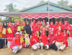 Lomba Agustusan Kolaborasi LKS Barokah Bintan Super Meriah Bertabur Door Prize