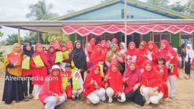 Lomba Agustusan Kolaborasi LKS Barokah Bintan Super Meriah Bertabur Door Prize