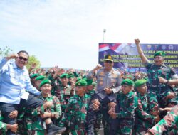Saat Gubernur NTT, Melepas Prajurit Penjaga Perbatasan