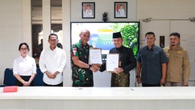 Pemko Batam dan Korem 033/WP Teken Pedoman Kerja Pembangunan Kawasan Transmigrasi Tanjung Banun 2025