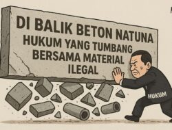 Di Balik Beton Natuna, Hukum yang Tumbang Bersama Material Ilegal